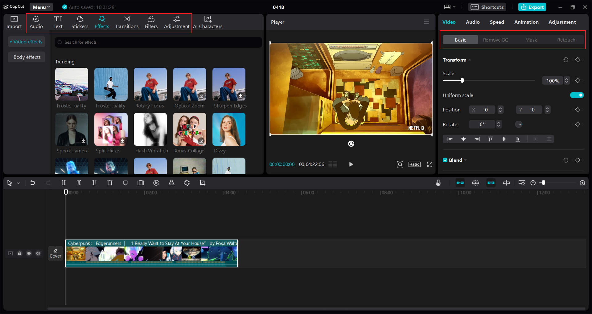 how to edit on CapCut