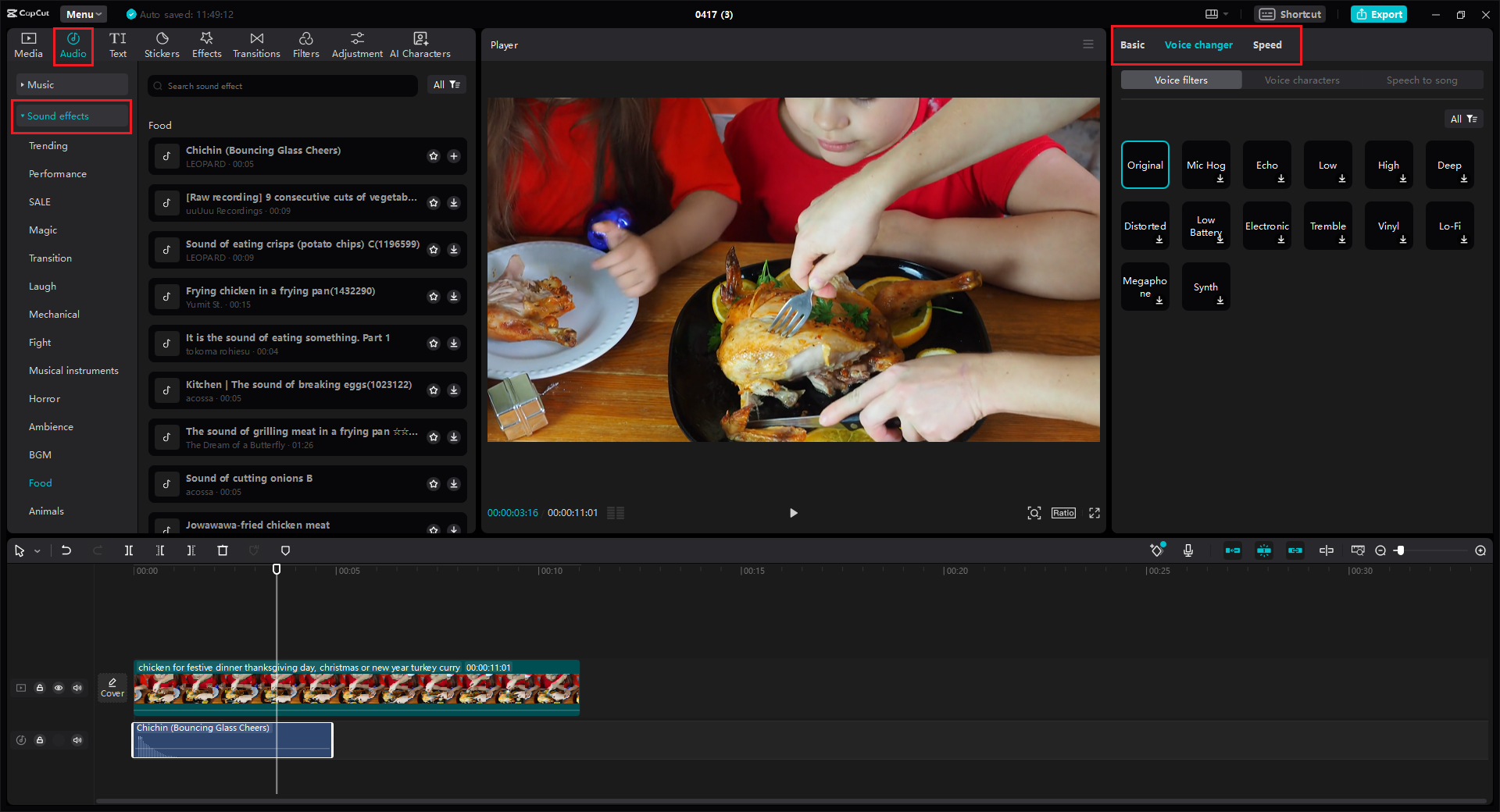 Add sound effects or music