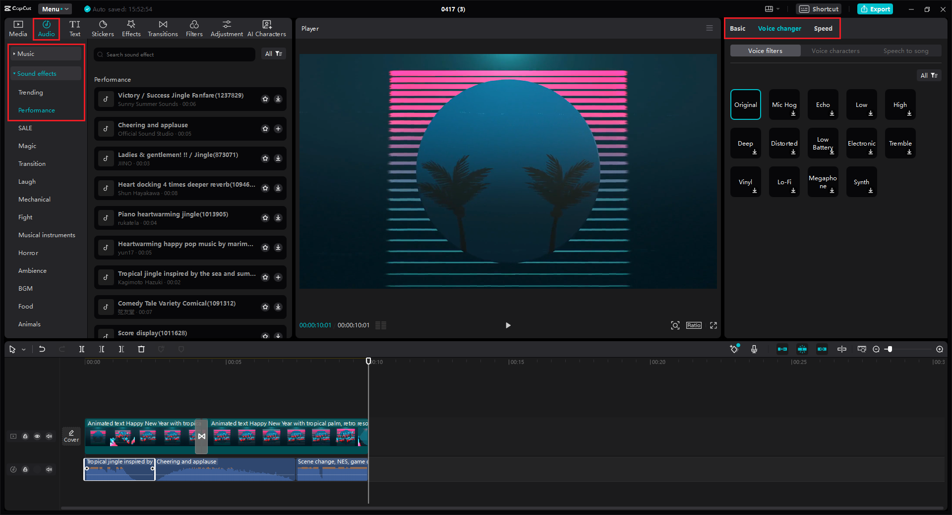 Enhancing the audio quality and adjusting volume levels