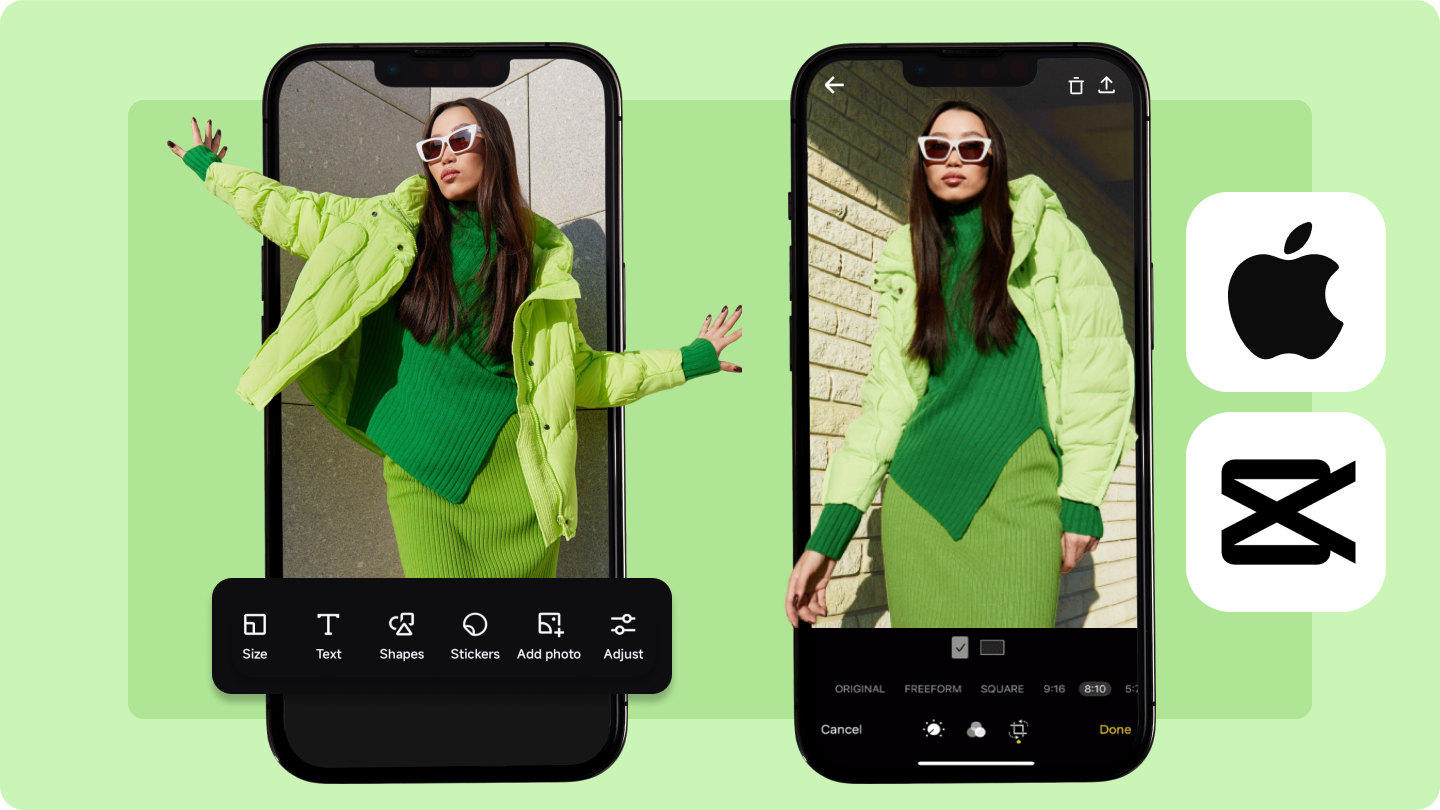 edit photos on iphone
