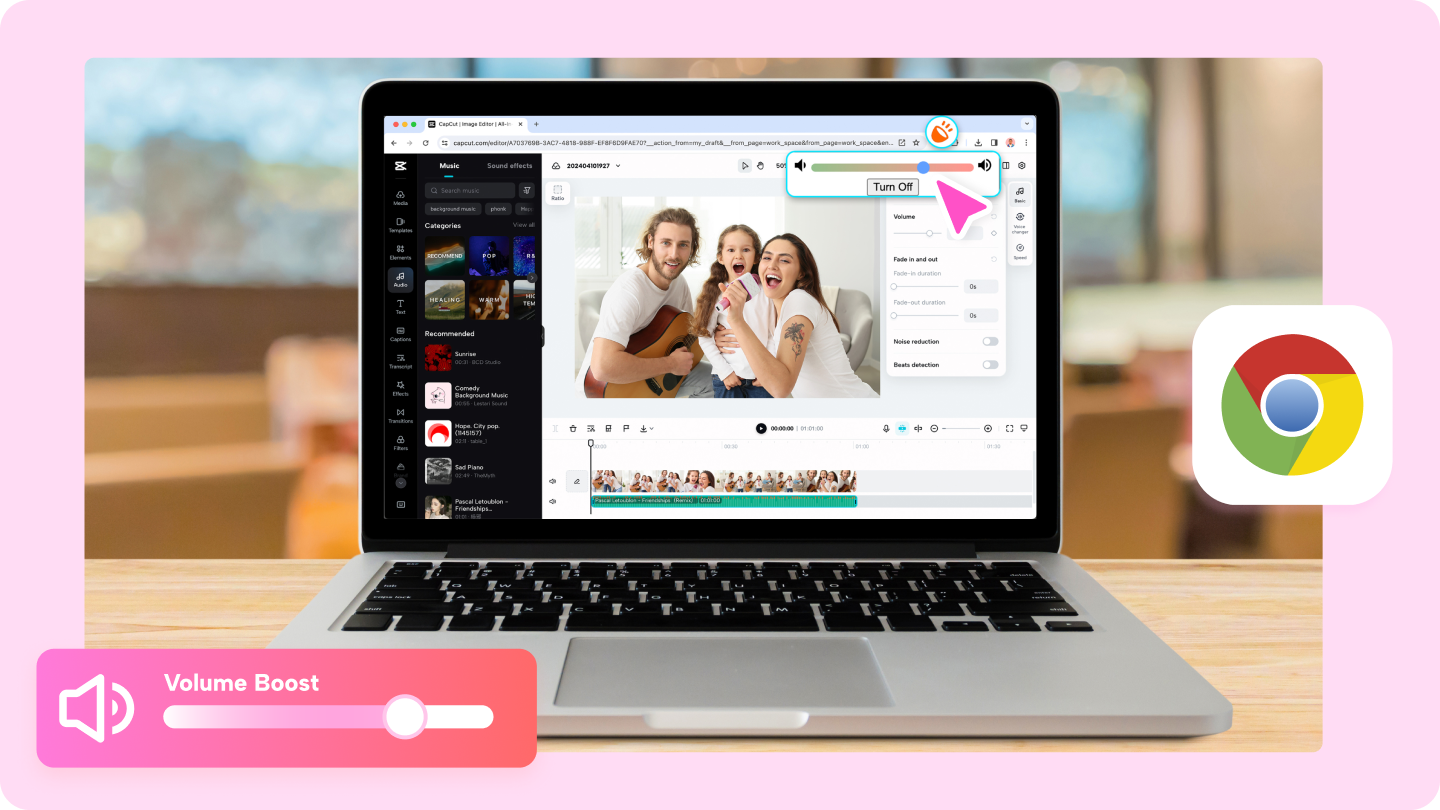 chrome volume booster