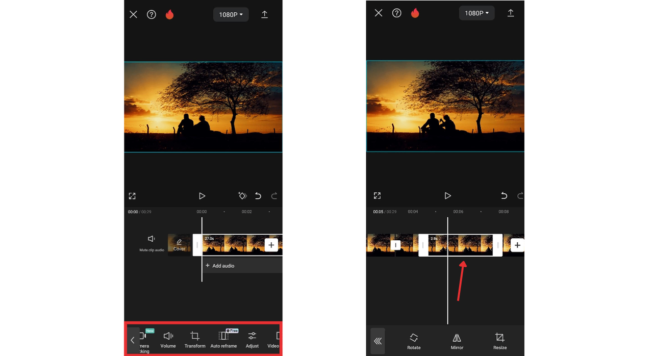 precision editing tools