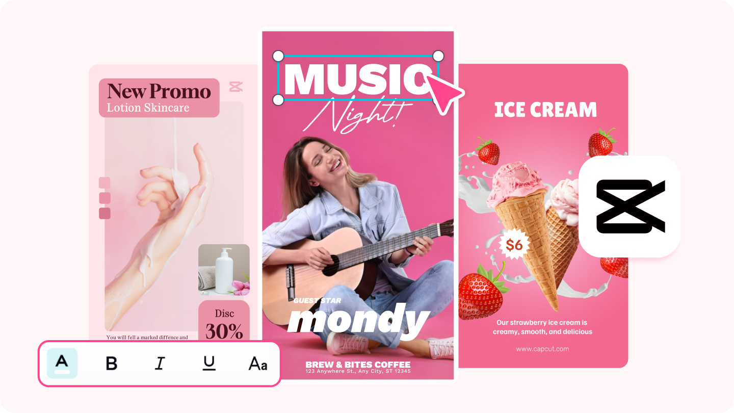 editor di volantini online