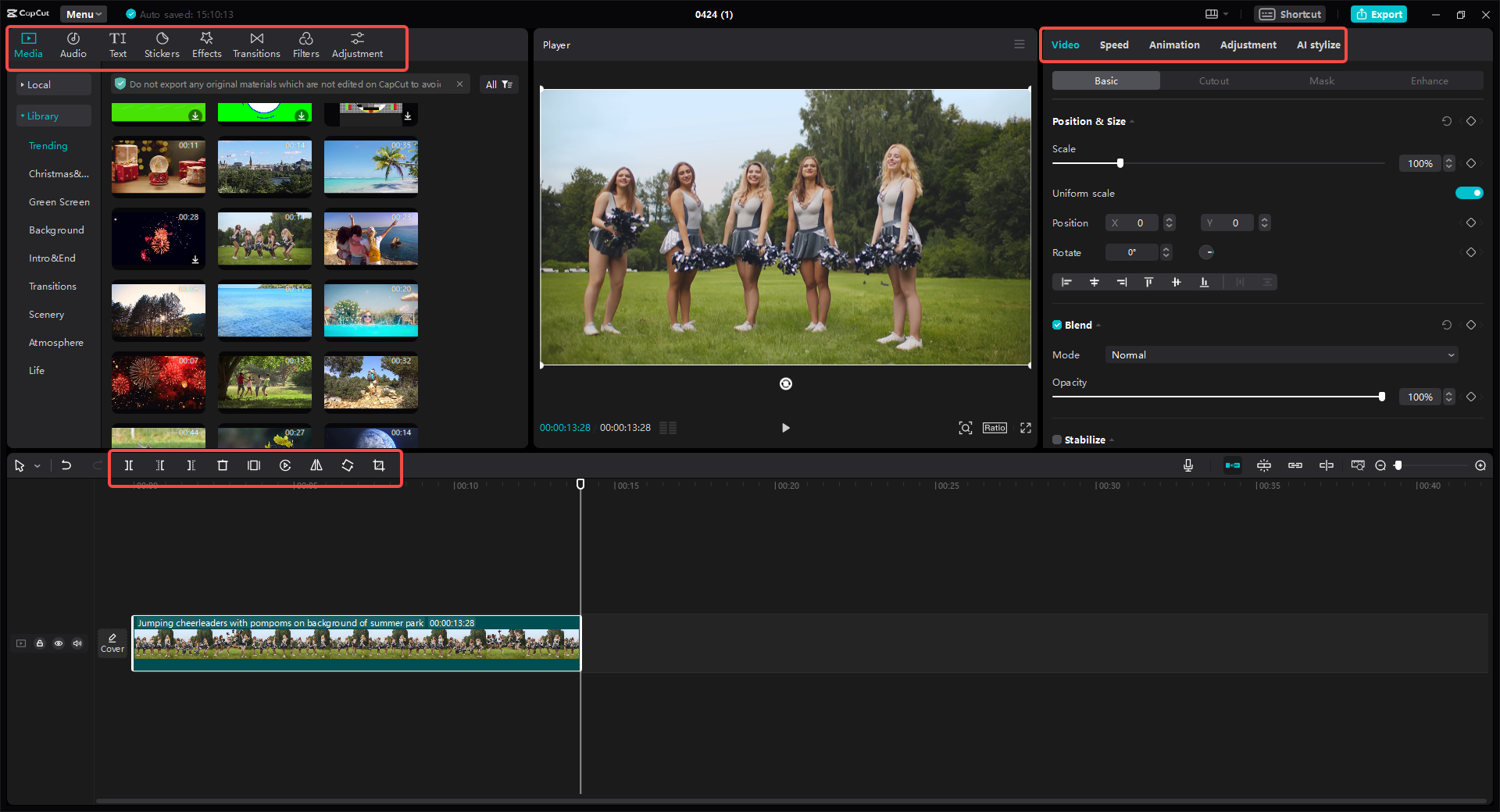 Customize your video
