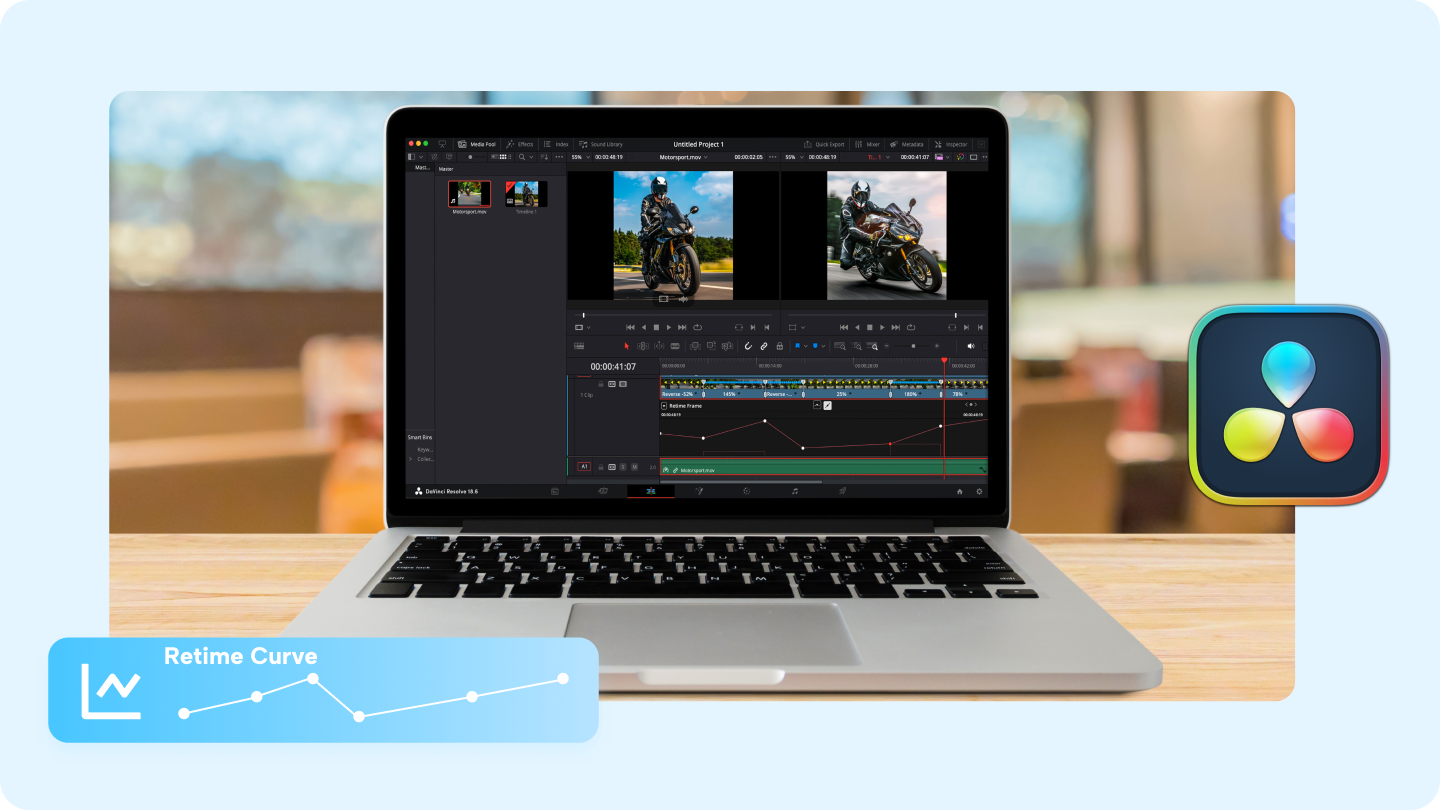 davinci resolve speed ramp