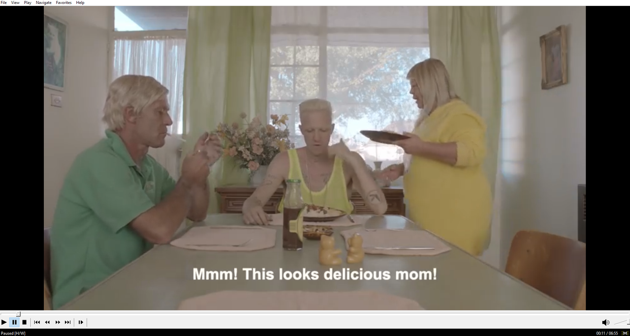 Media Player Classic MP4 free download player interface