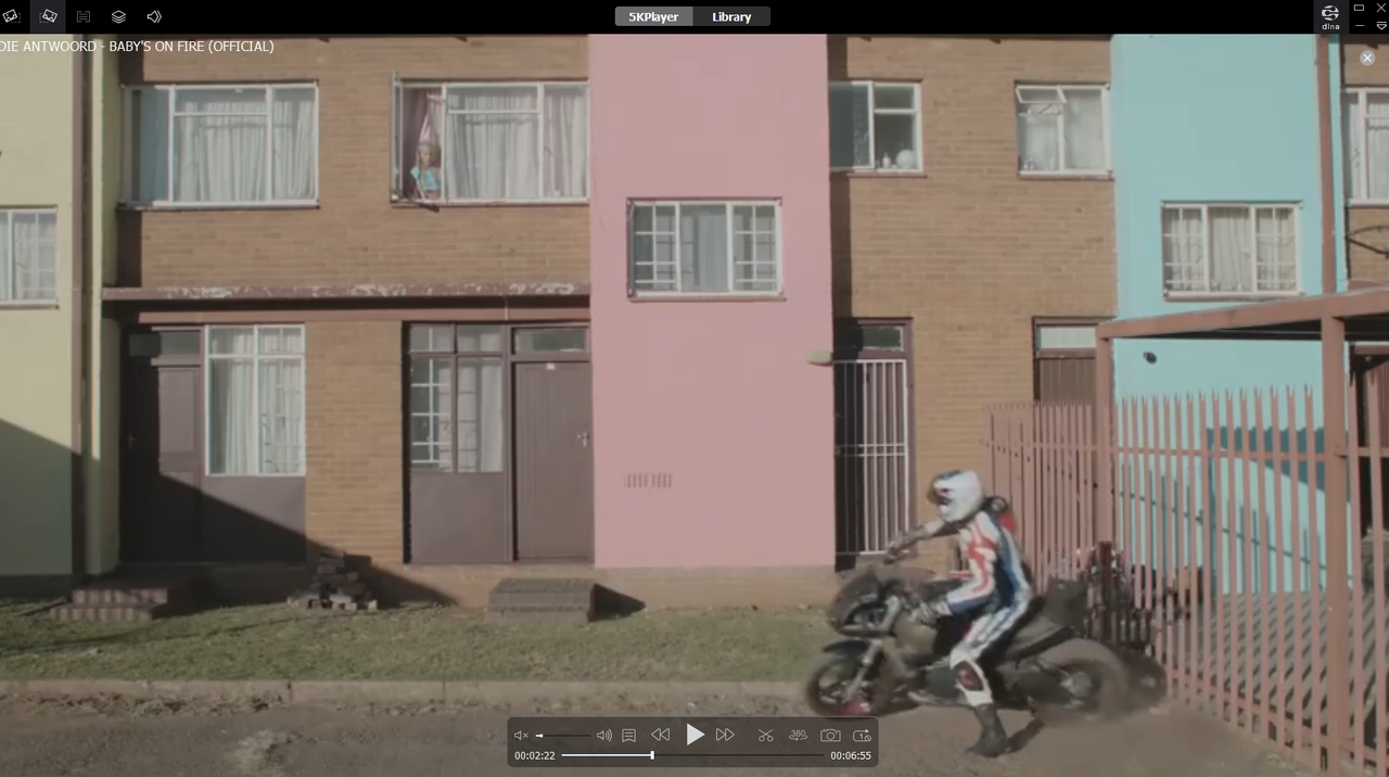 5KPlayer MP4 player download video interface