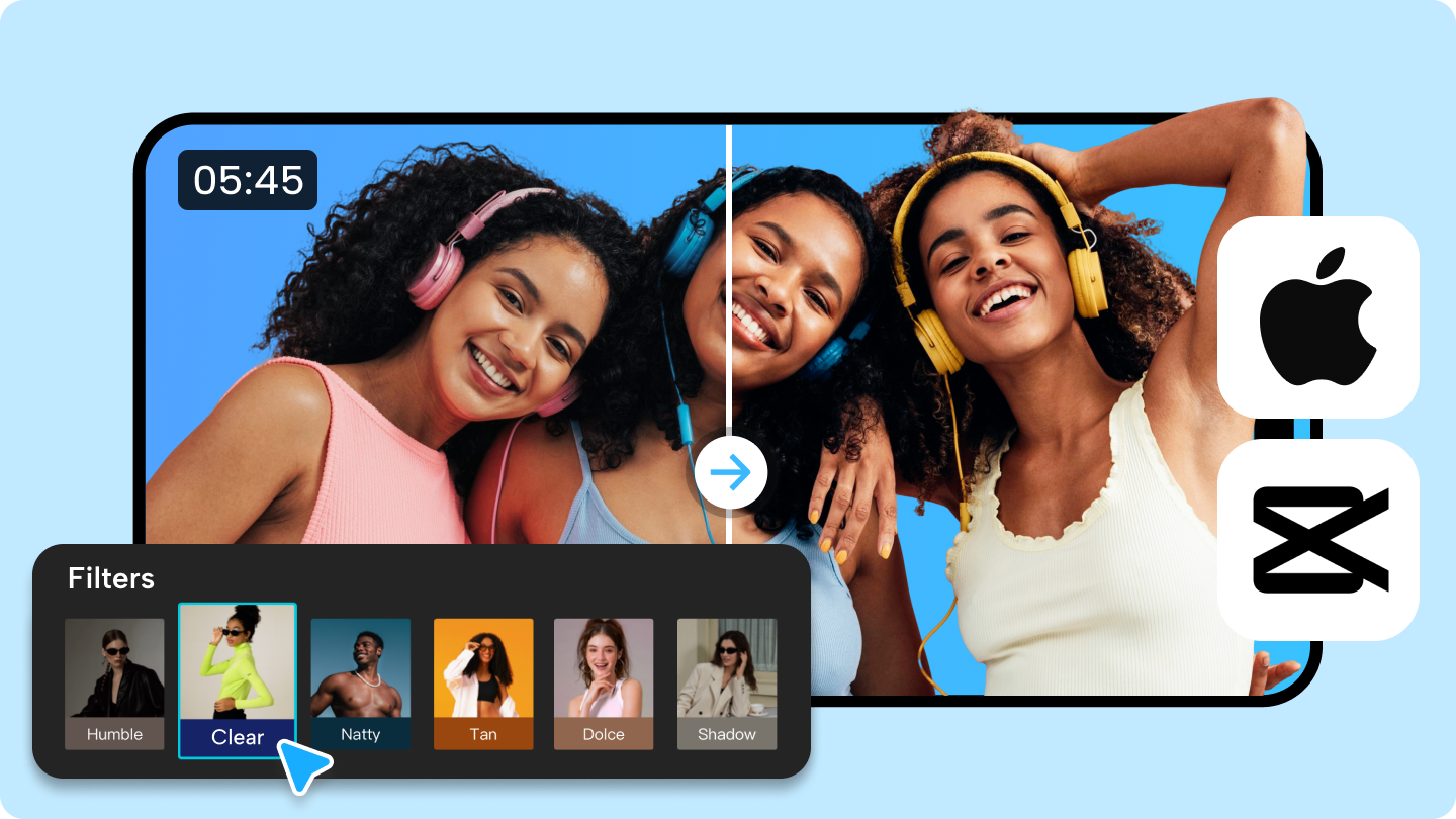 Videofilter für iPhone