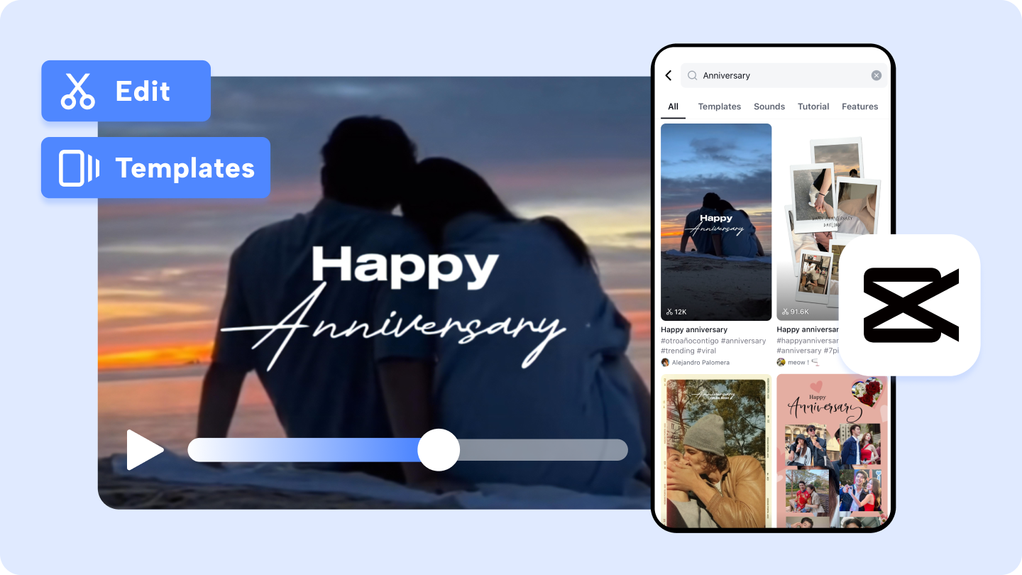 pembuat video ulang tahun