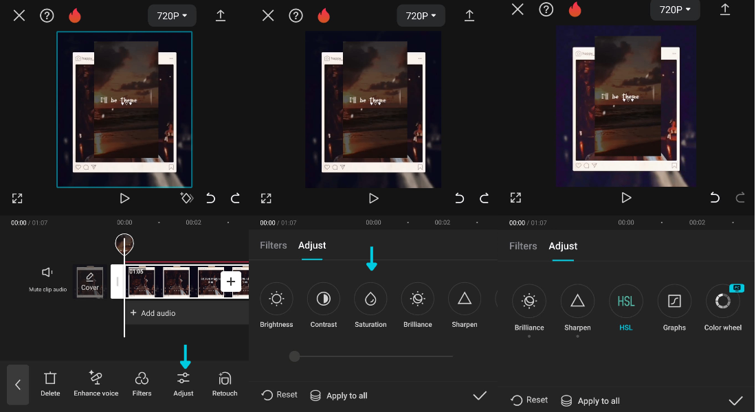 enhance video quality