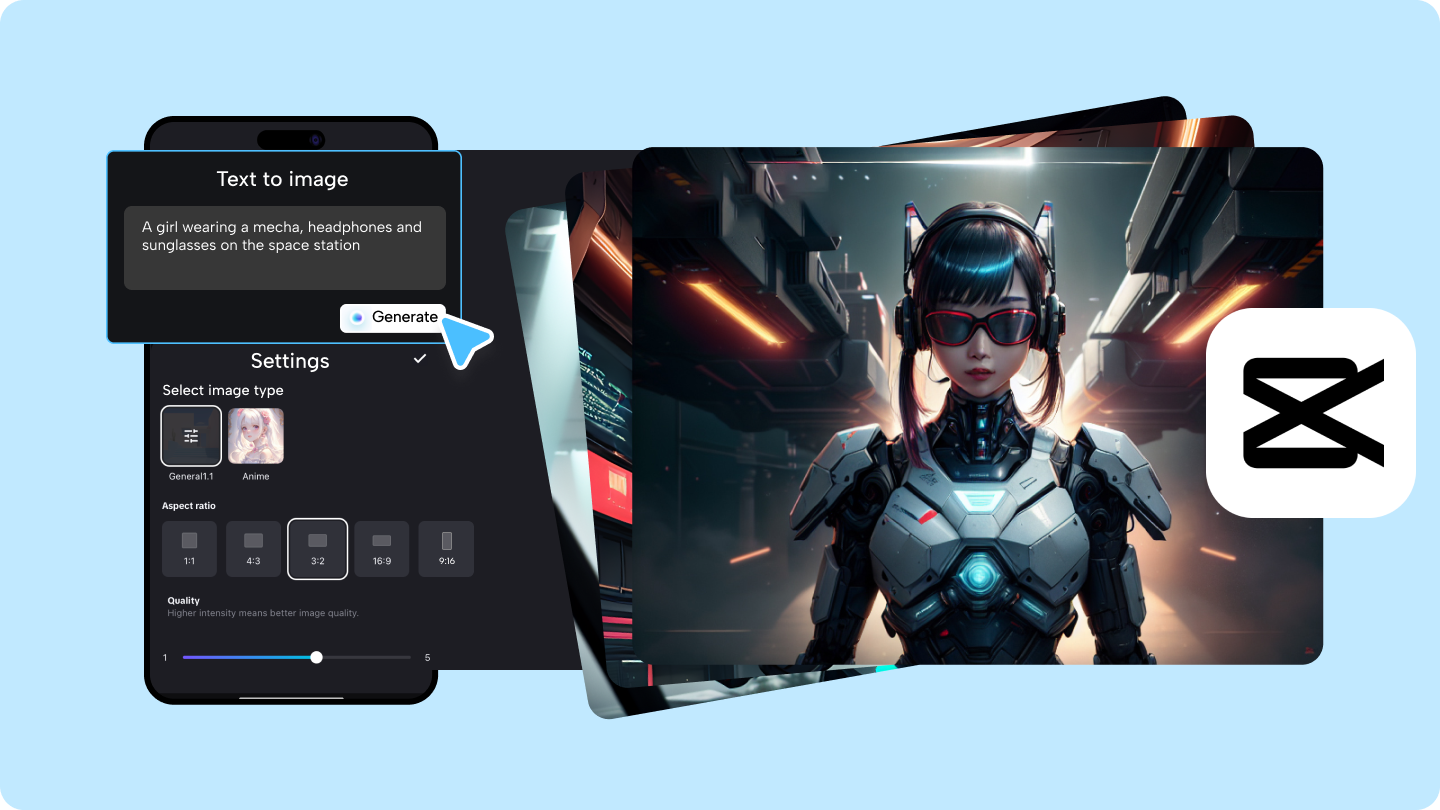 توليد صورة مع النص