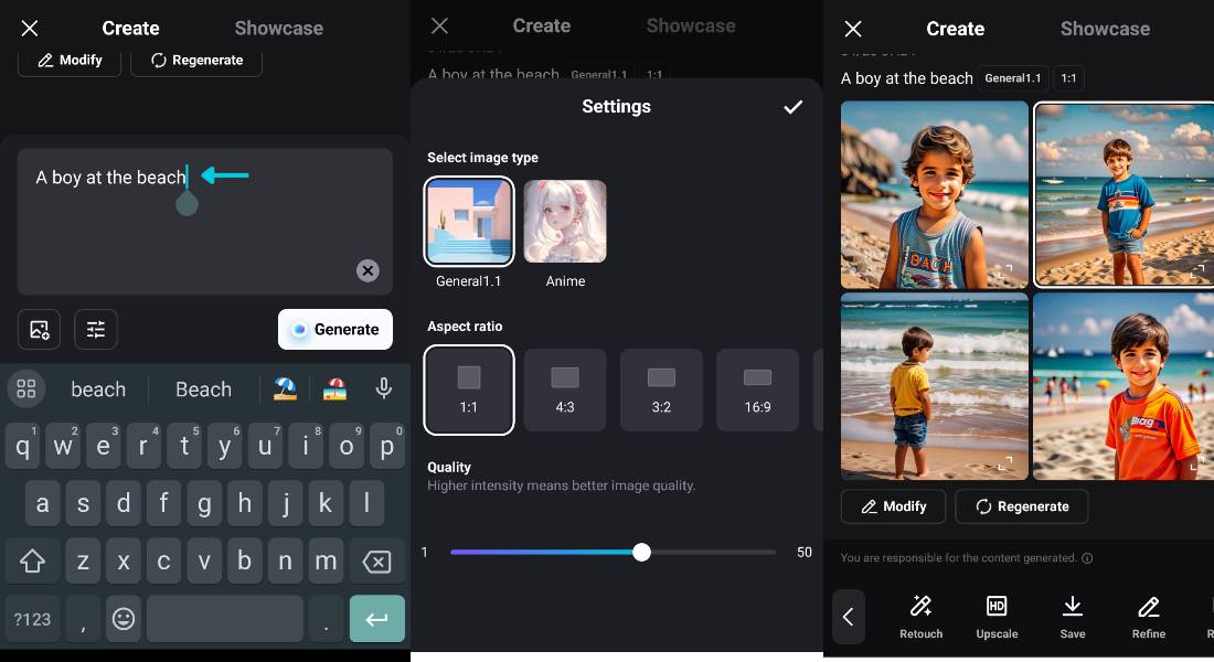 give the prompt command