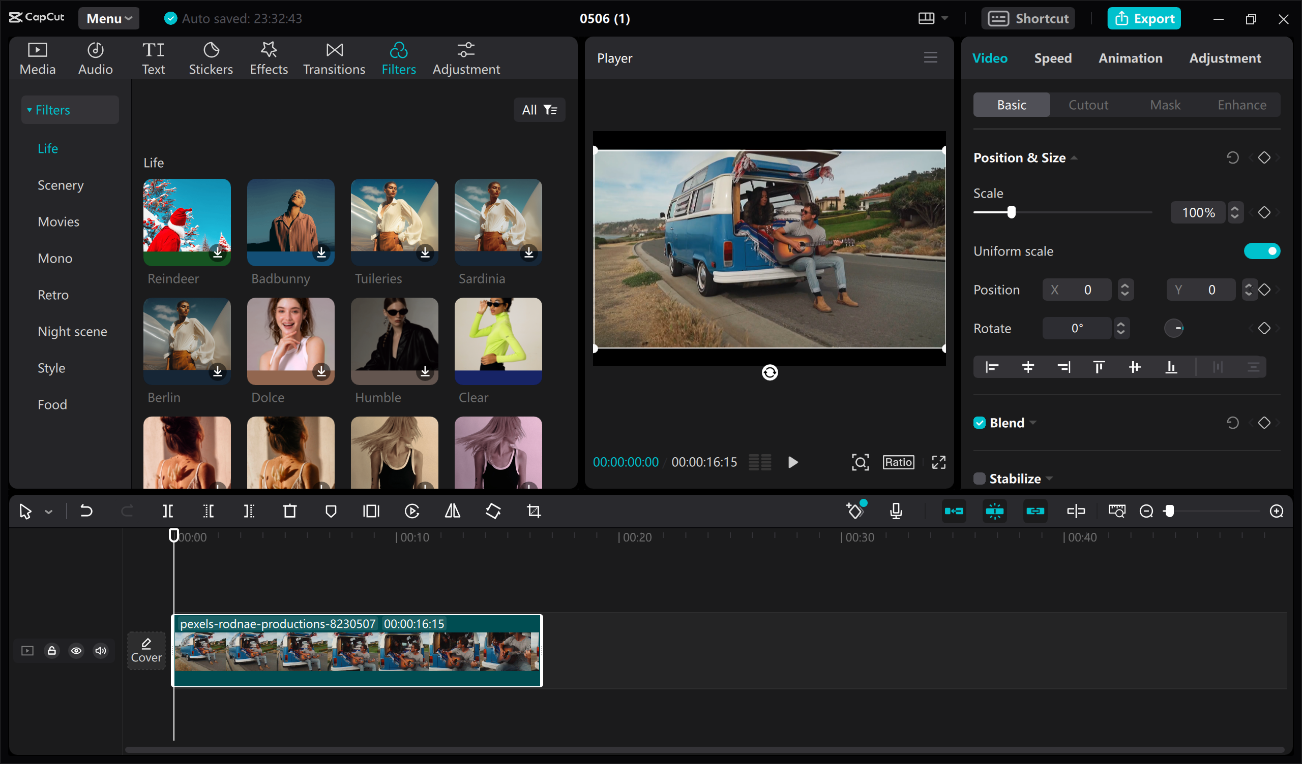 CapCut desktop video editor