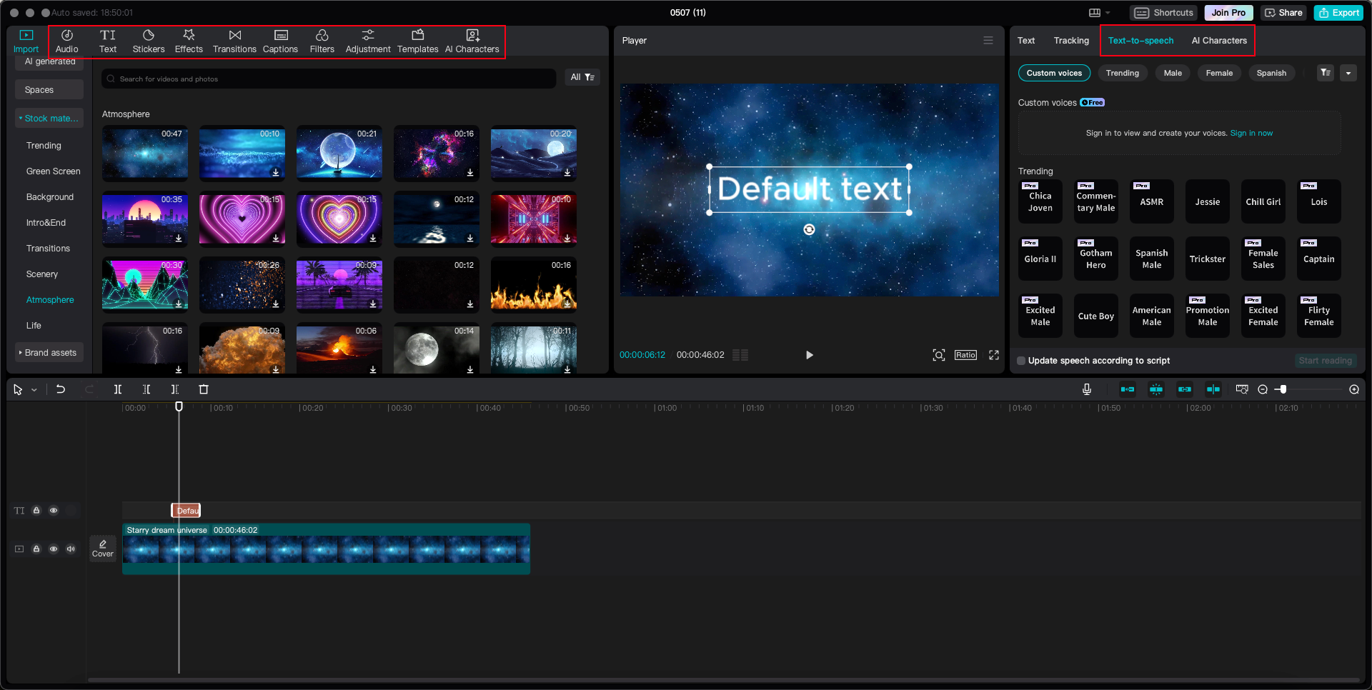 CapCut AI Portrait Generator