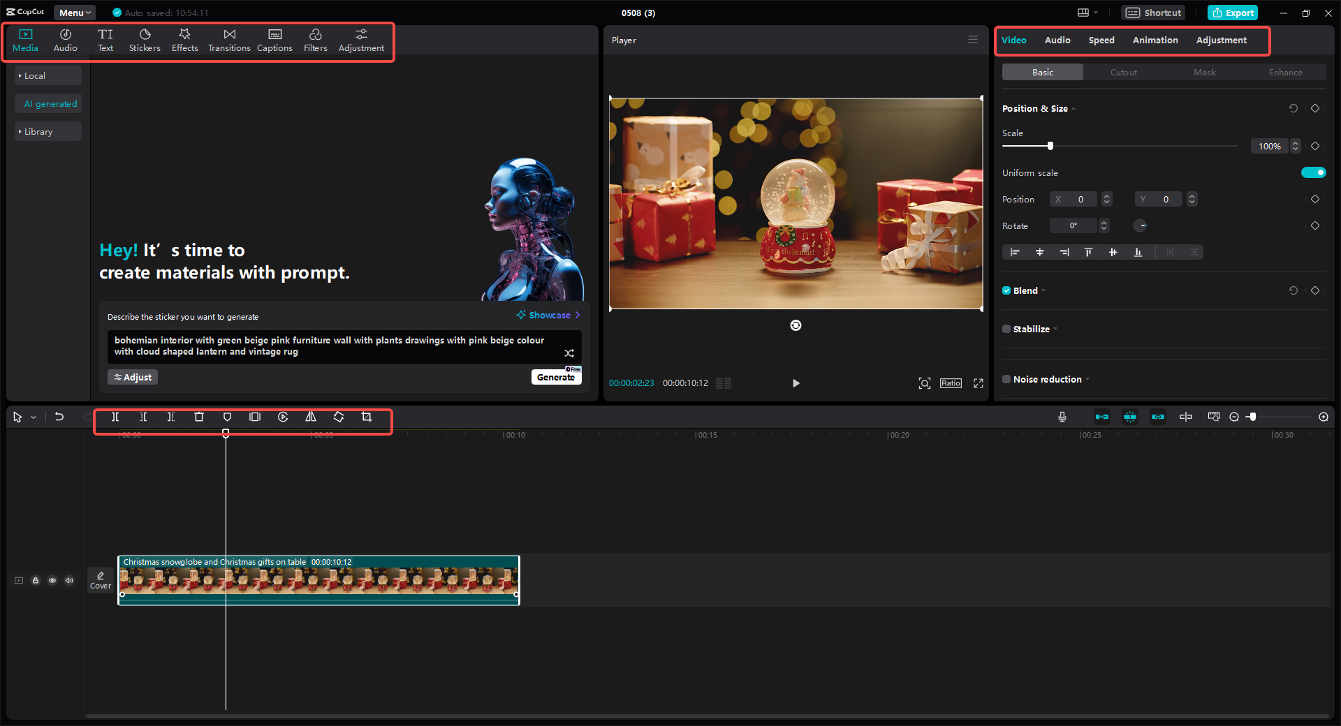 Edit videos with precision