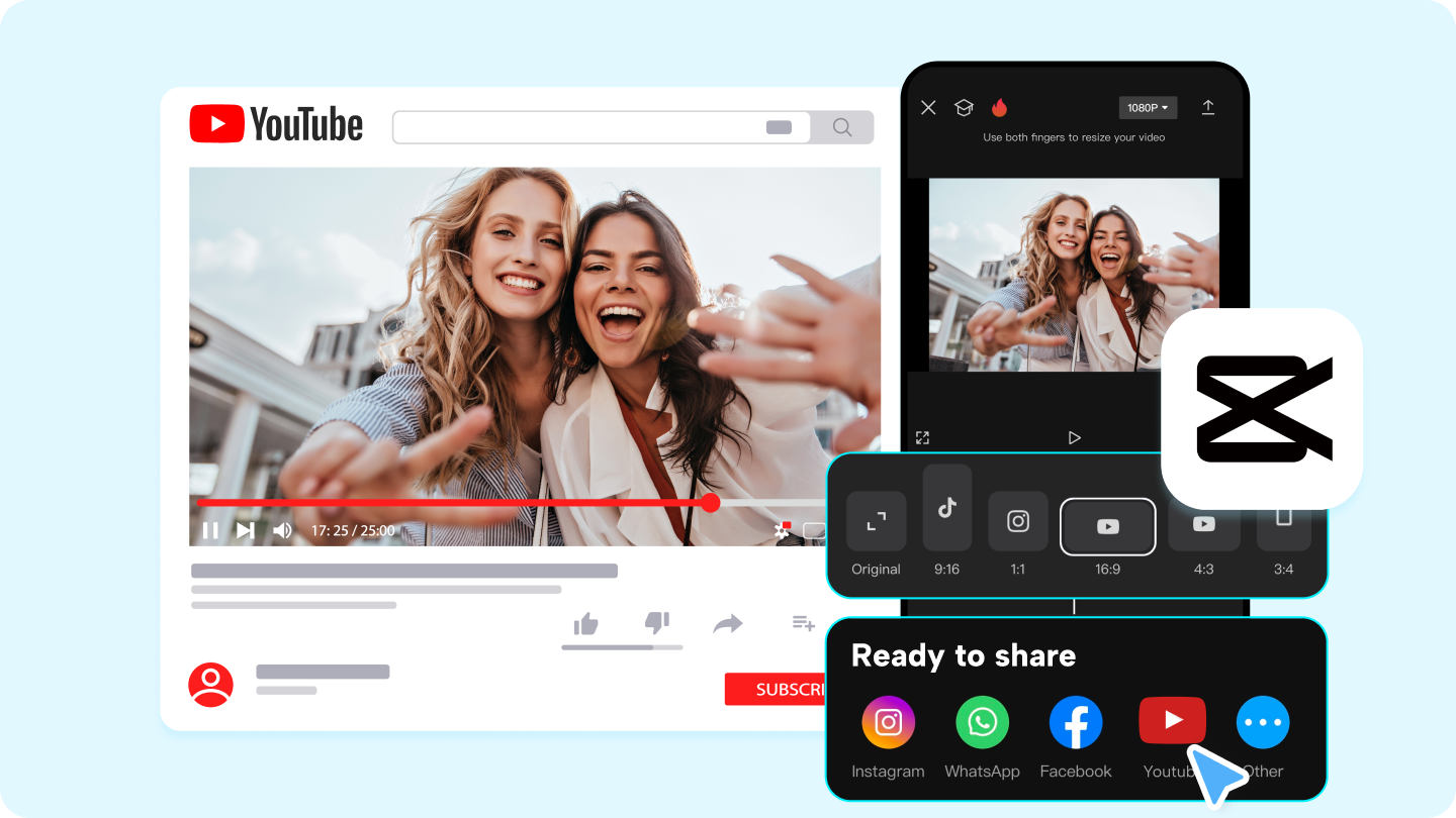 YouTube için ücretsiz en iyi video düzenleme uygulaması