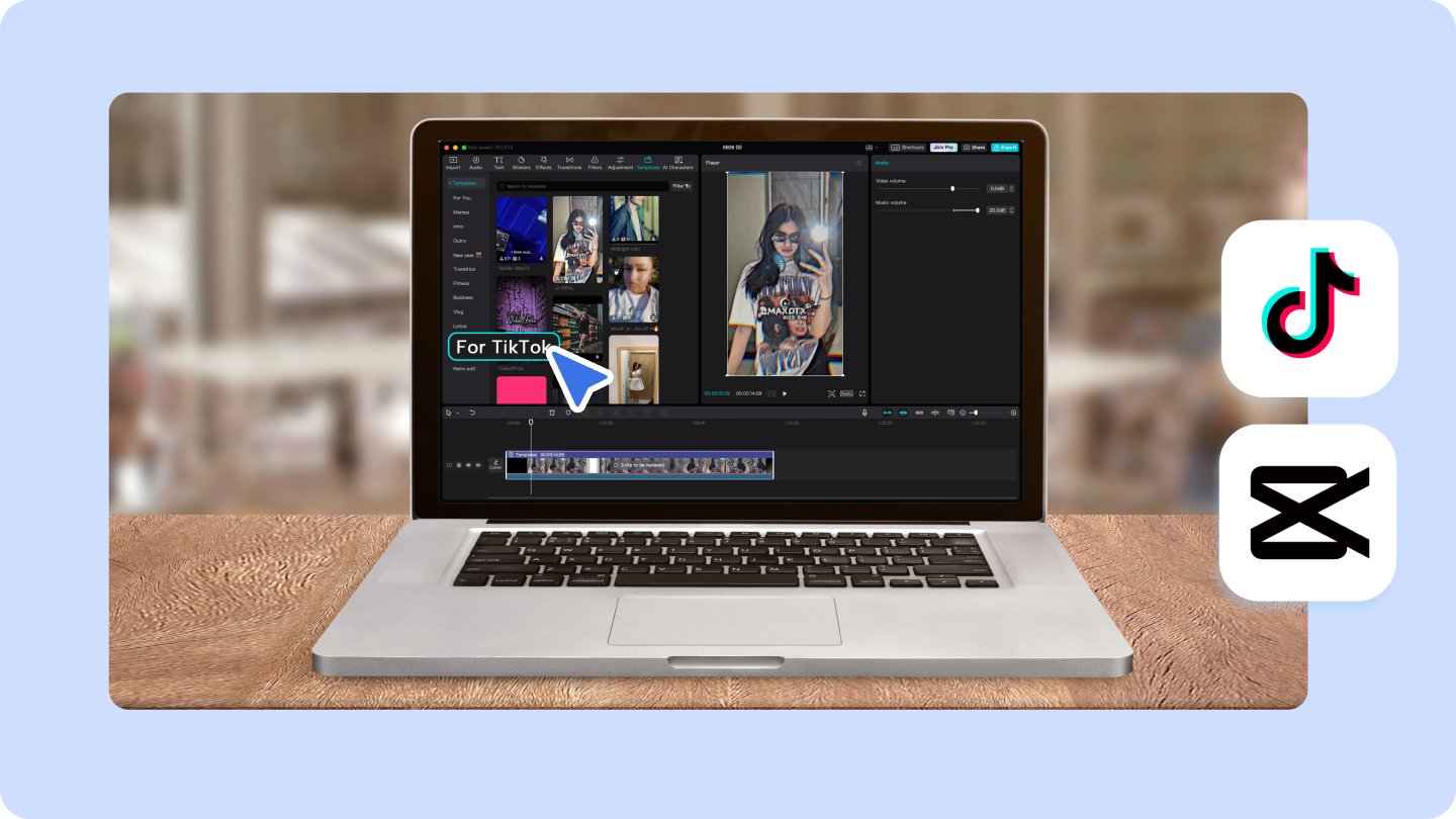 how to use capcut on tiktok