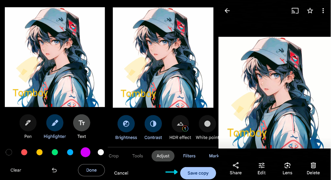 adjust settings as desired and save