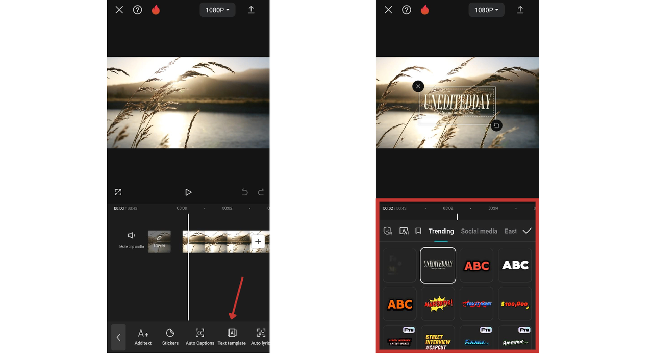 advanced text and subtitles editor