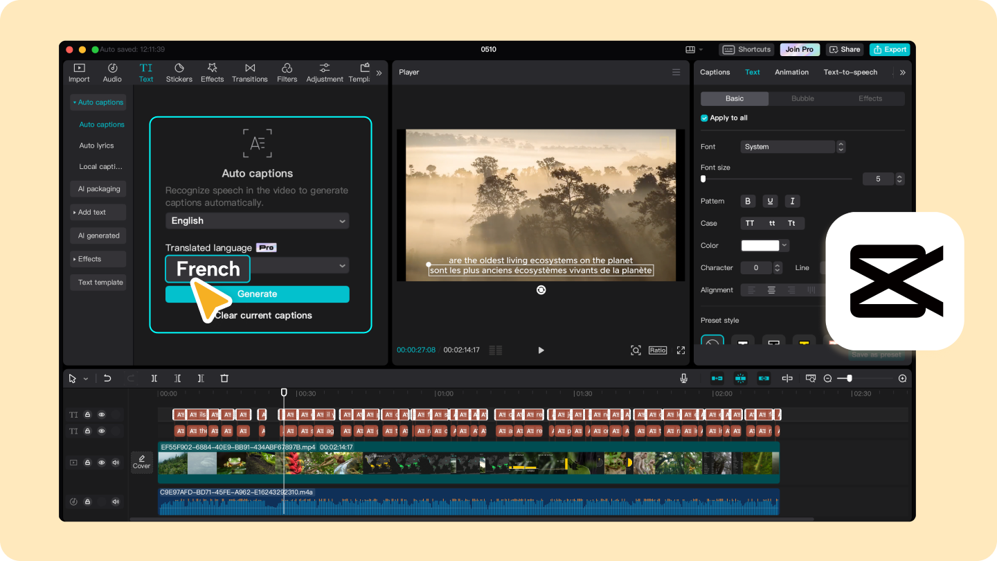 перекласти відео
