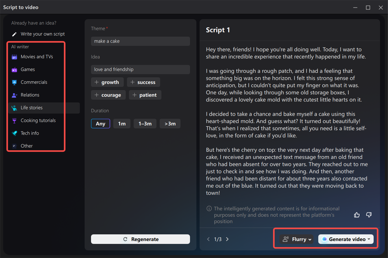 Write a YouTube script with an AI writer