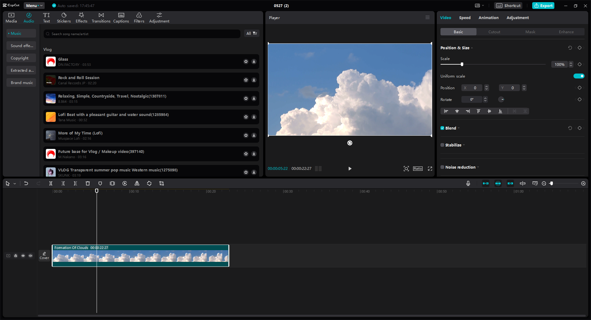 CapCut video editor
