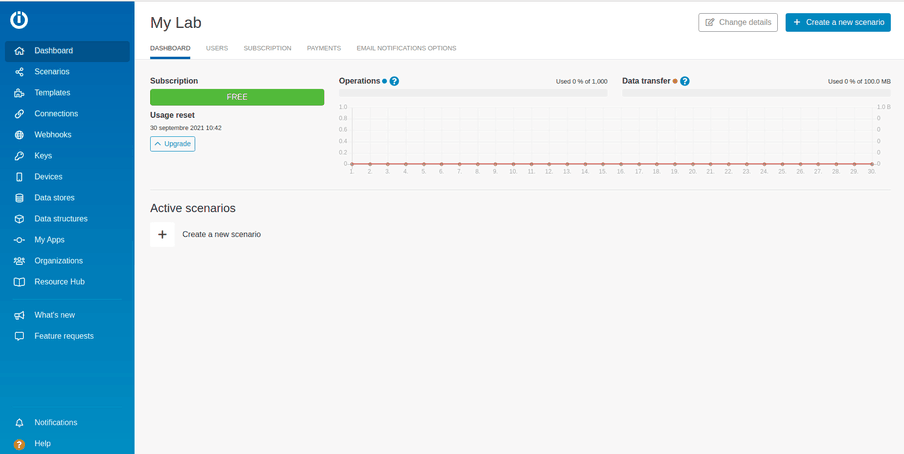 ElevenLabs desktop dashboard interface
