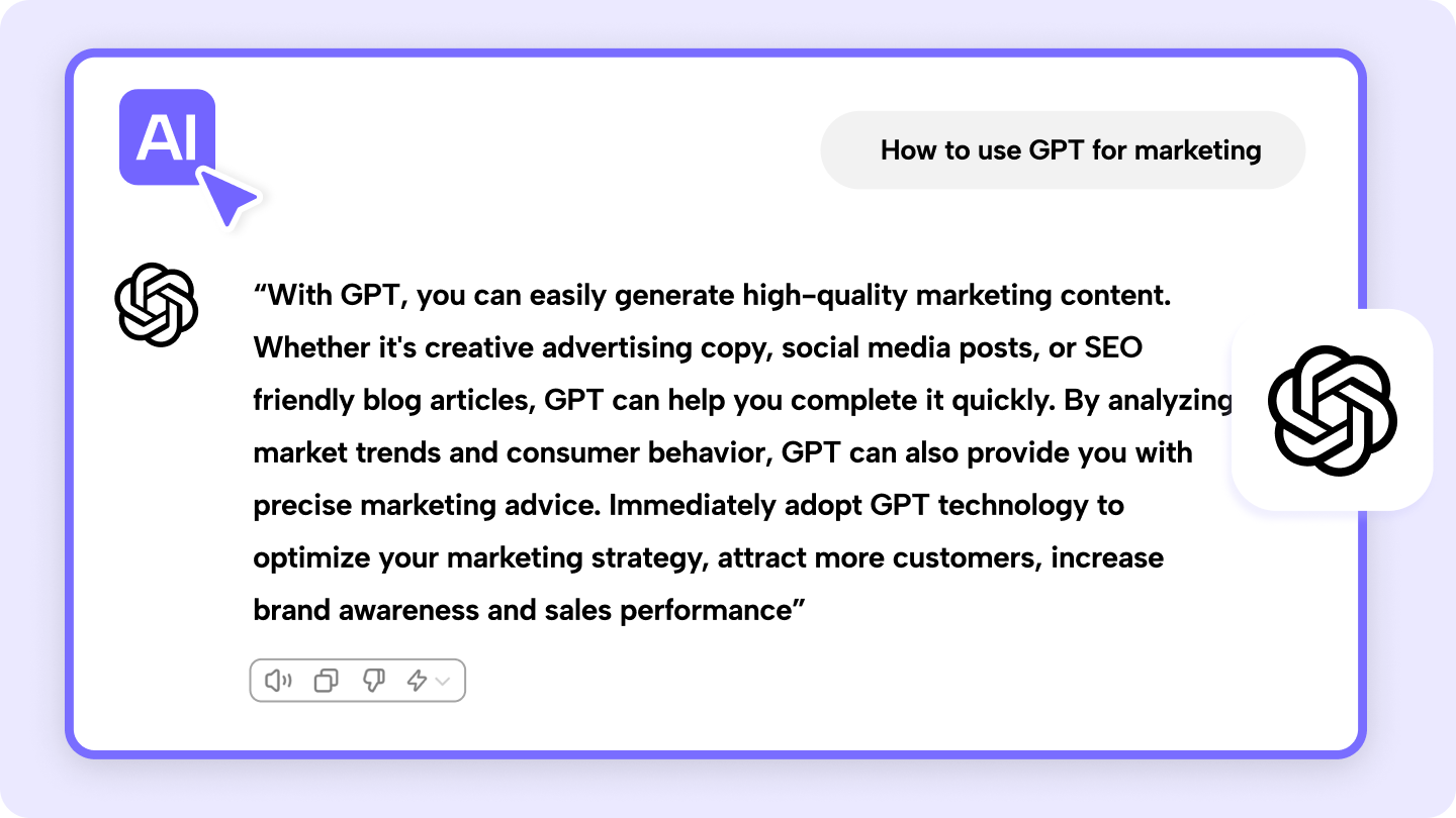 chatgpt לשיווק