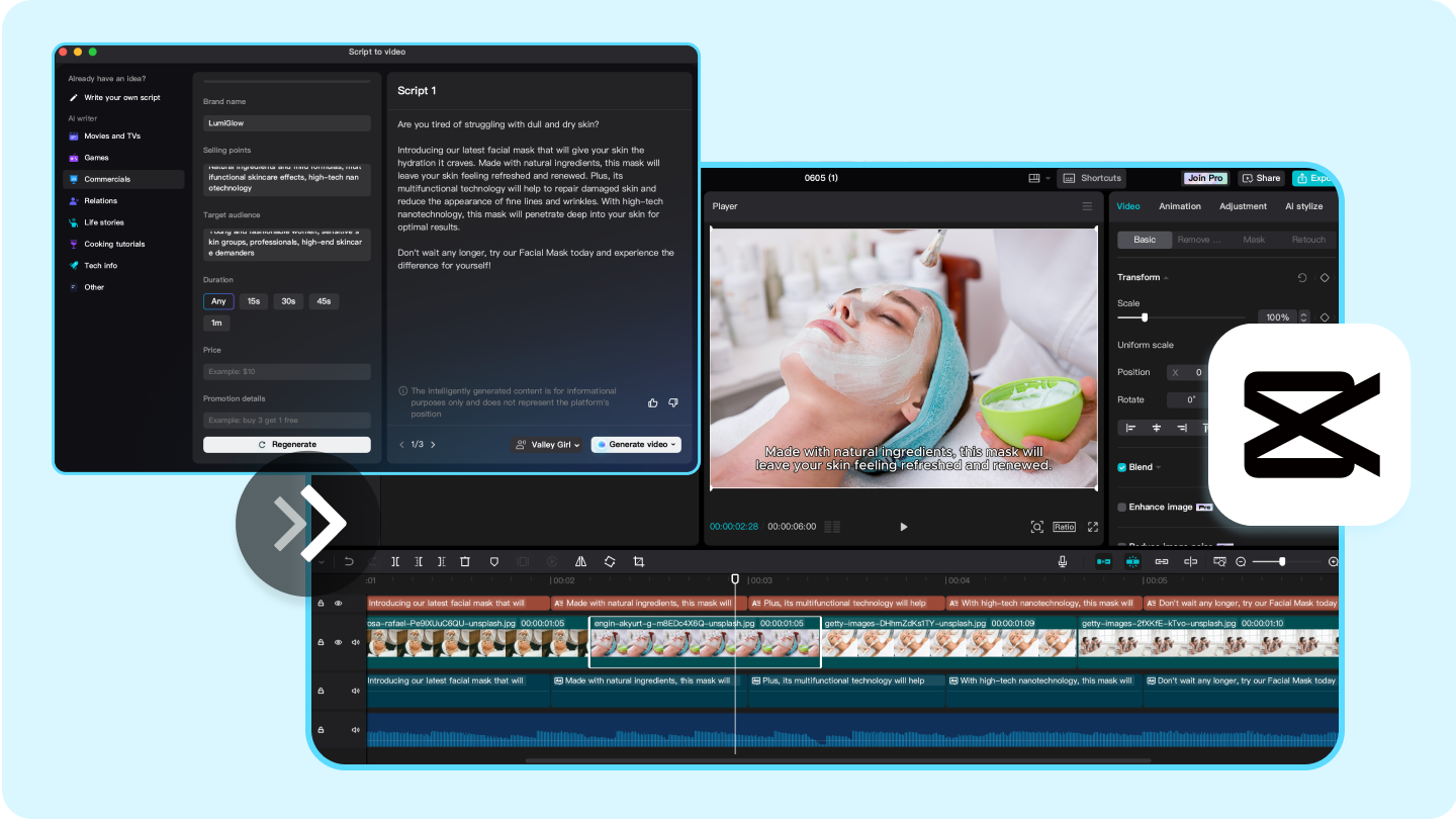 Gerador de conteúdo AI