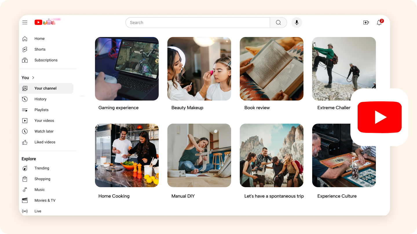 video ideas for youtube