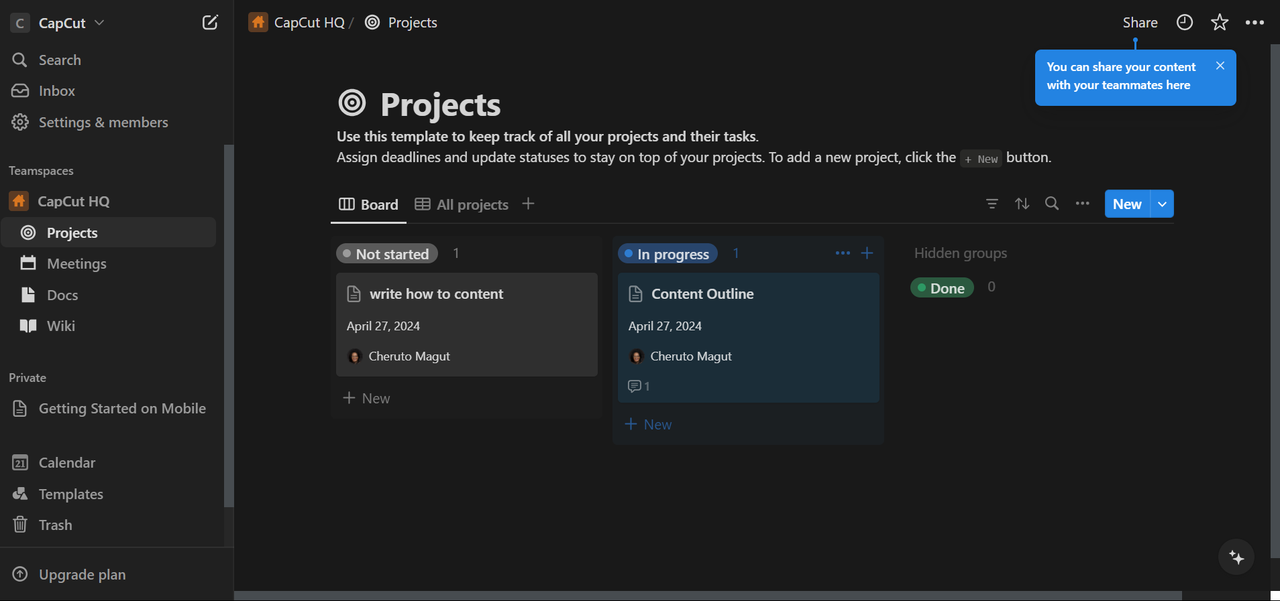  Notion, free Copy AI alternative