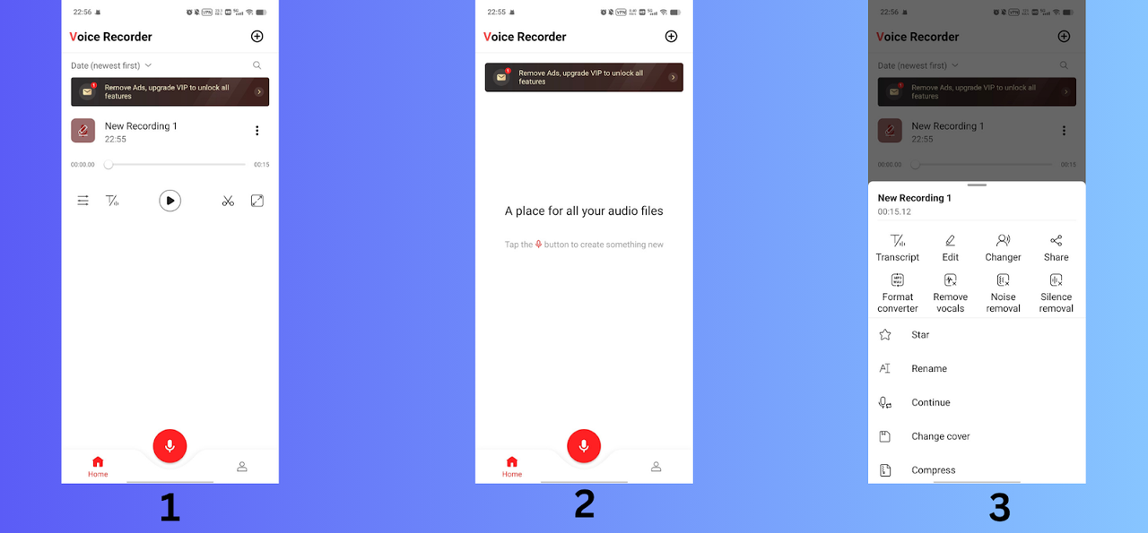 Voice to text at Transcribe Voice Meeting Notes