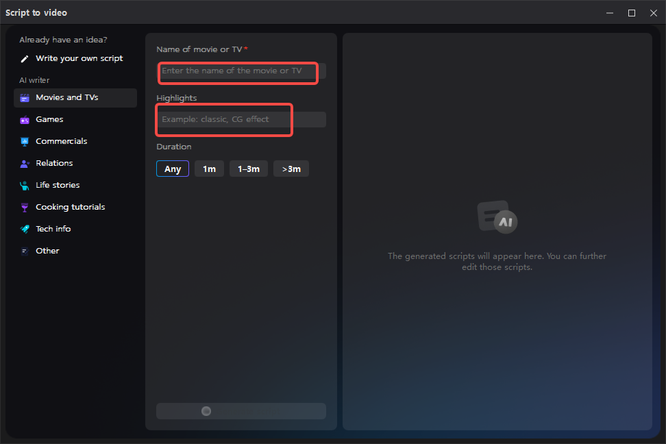 AI video generator concept illustration