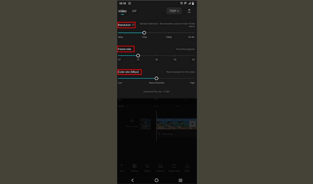 Various video sizes meet the needs of Instagram reels