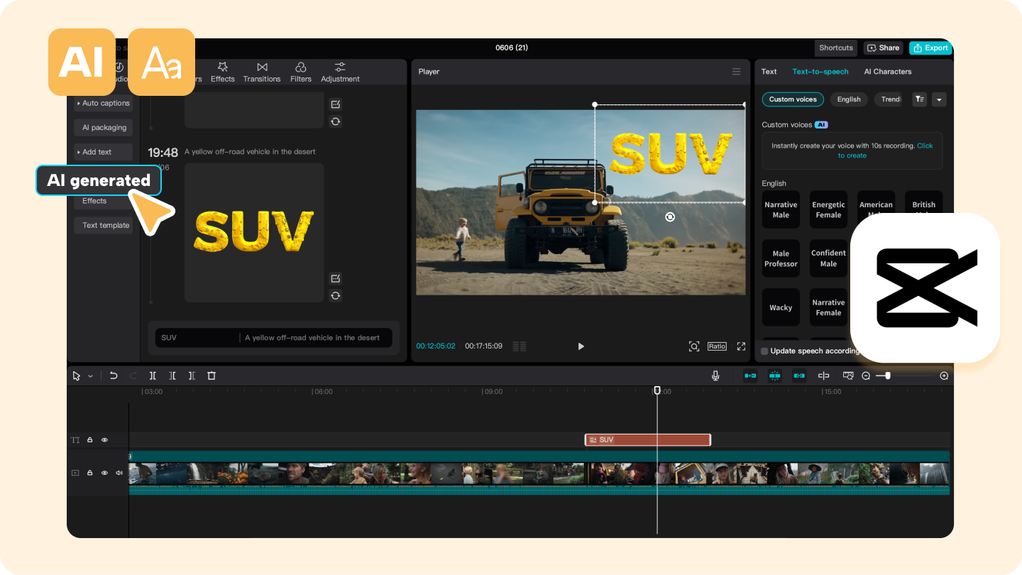 AI tarafından oluşturulan tasarım