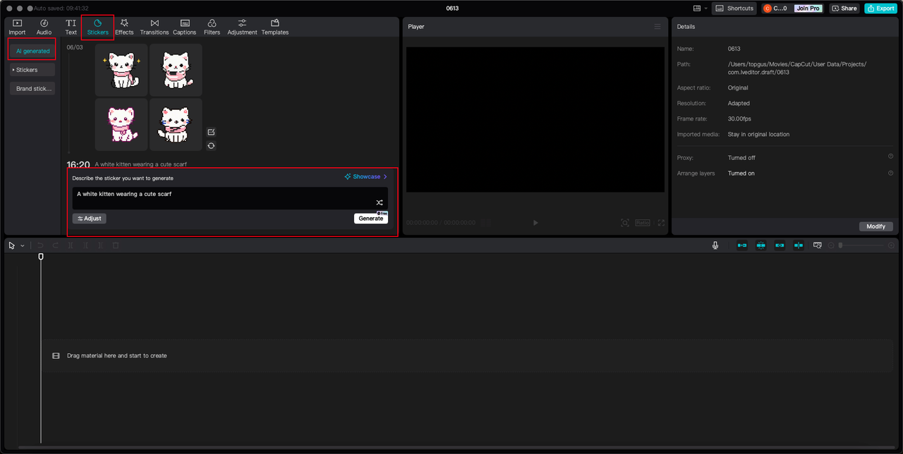 AI-generated Stickers