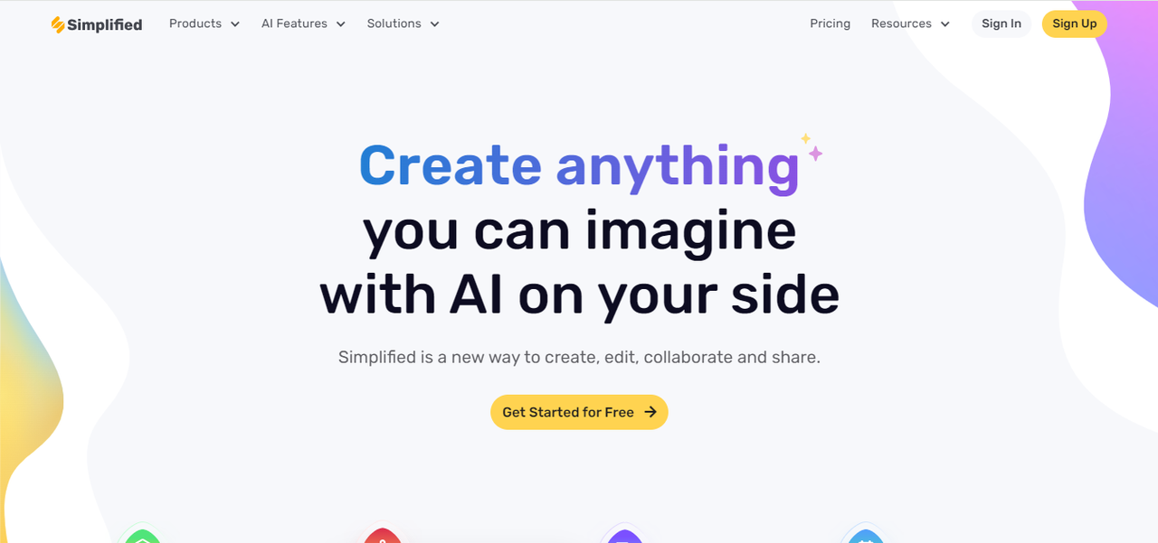 Simplified’s interface