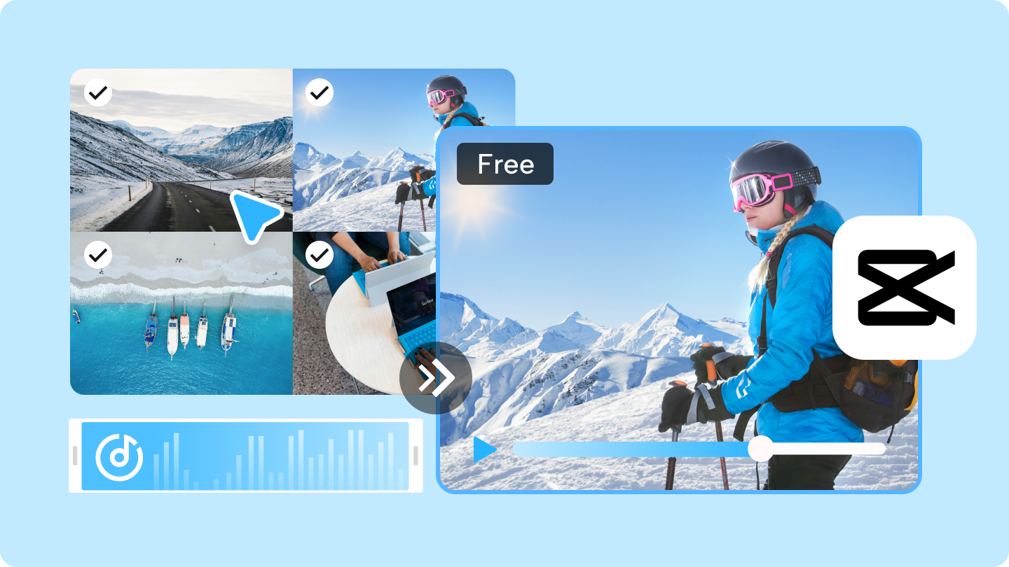 free app to make videos with pictures and music