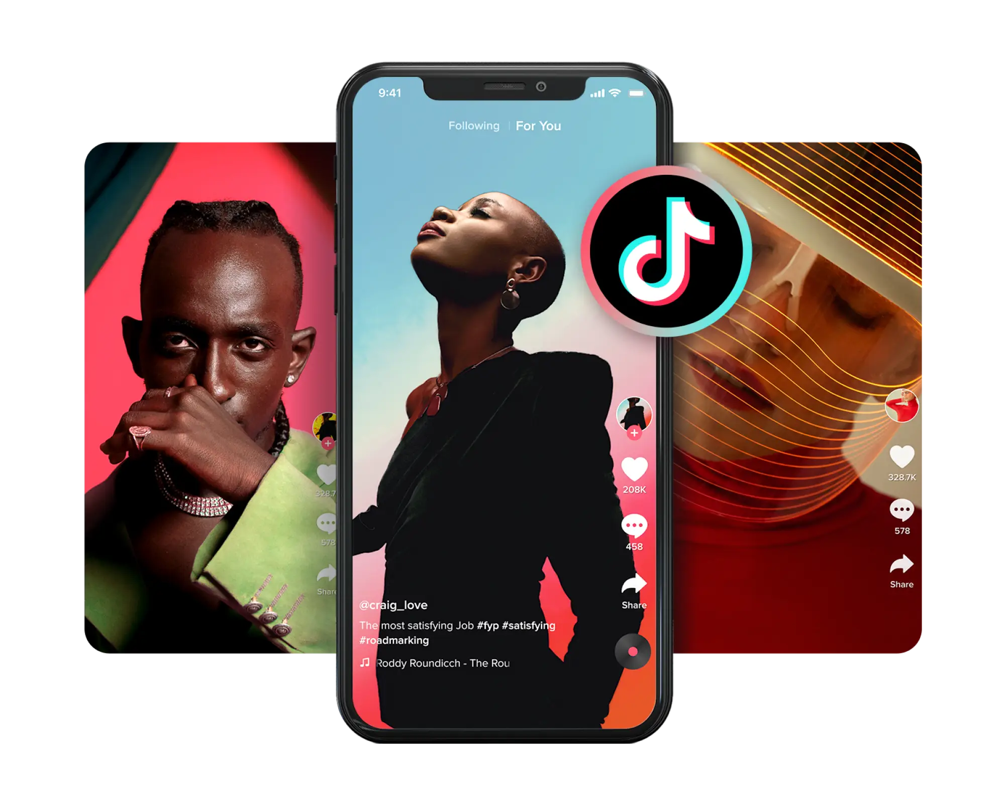 Бесплатный создатель видео TikTok