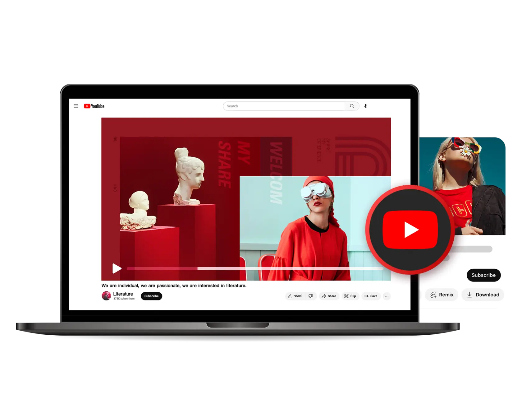 Бесплатный Intro Maker для YouTube