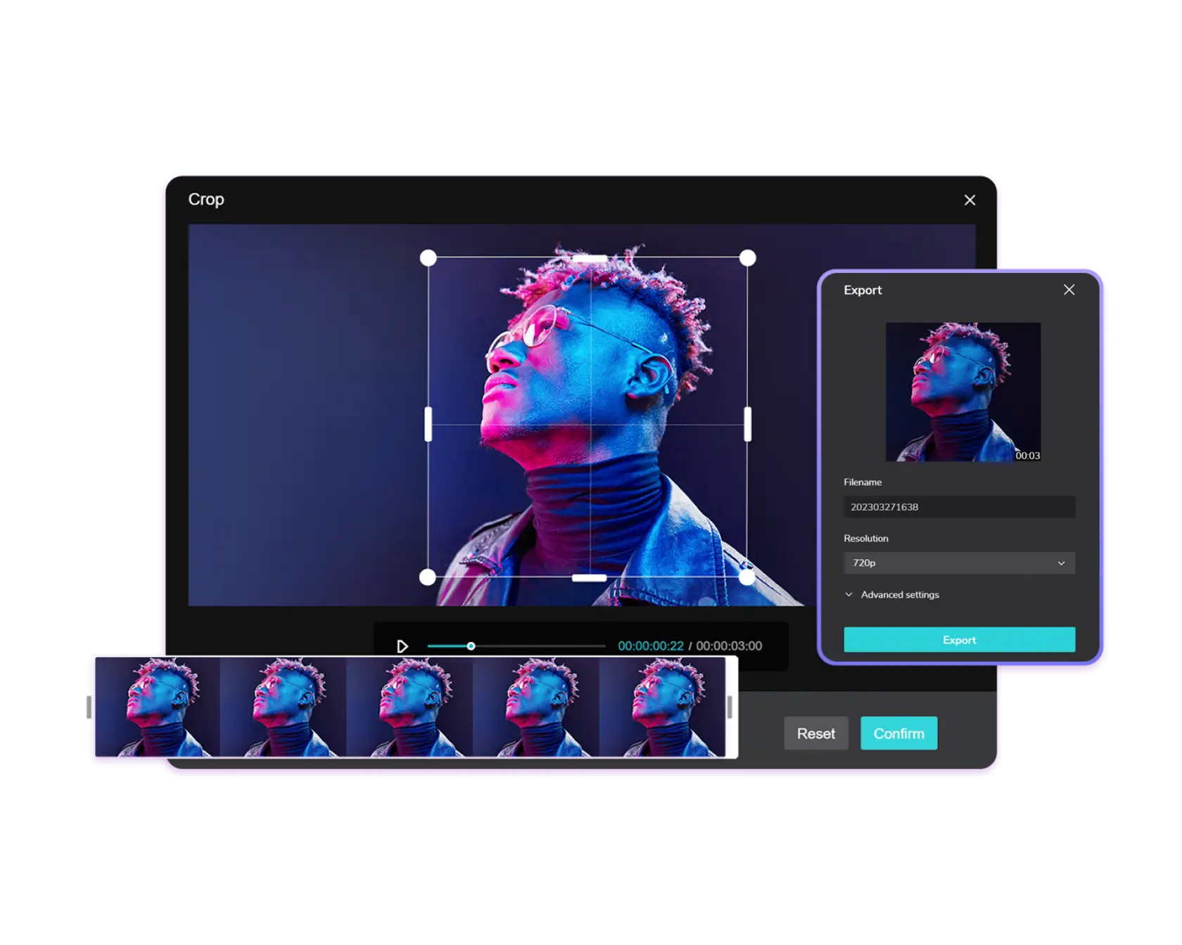Змініть розмір вашого фільму