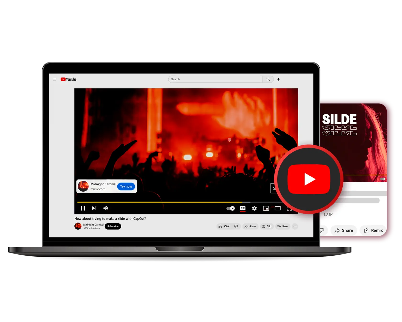 YouTube Slideshow Maker с шаблонами