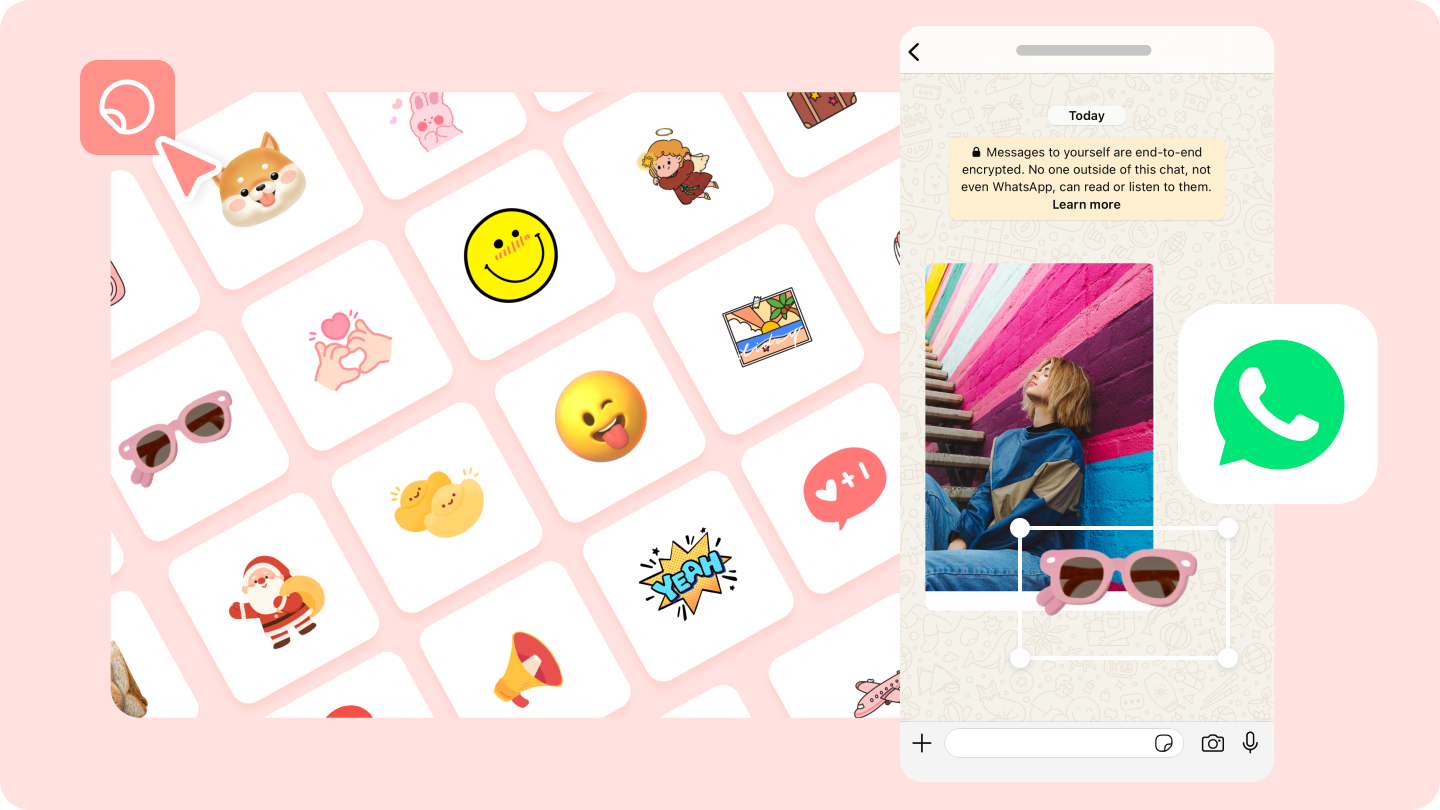 whatsappステッカーメーカーオンライン