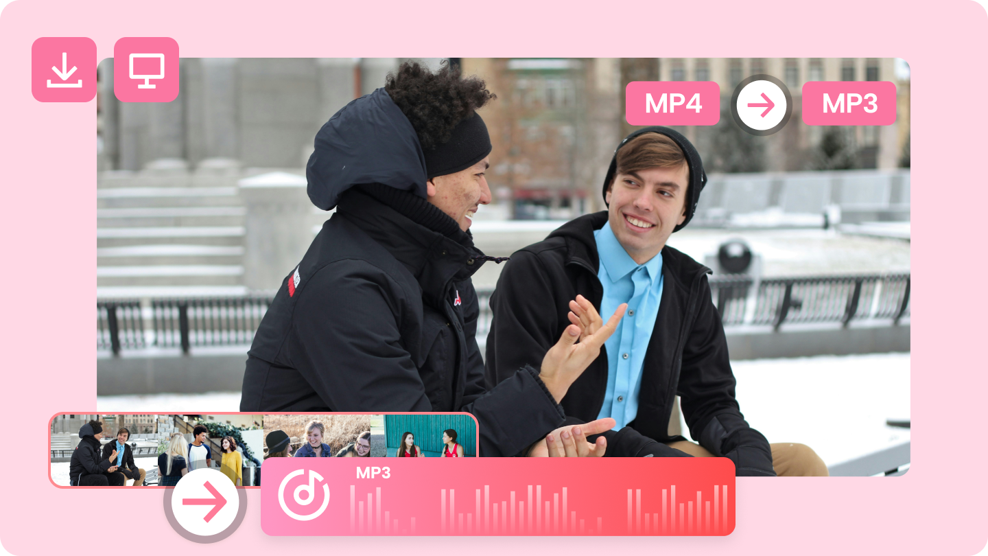 pc için mp4 - mp3 dönüştürücü indir