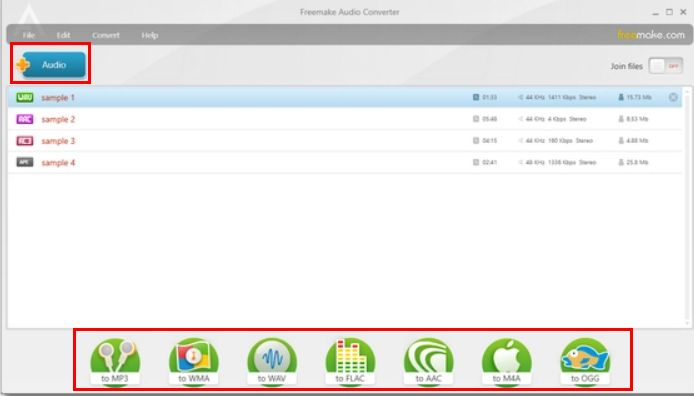 Freemake is the best music converter for PC