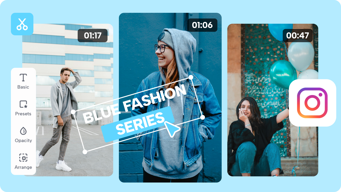 Instagram video editor online