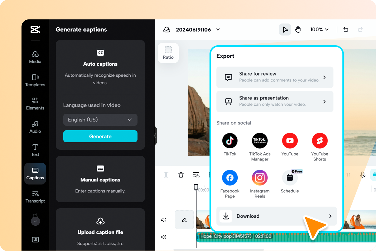 Convert Long Videos to Short Videos by AI