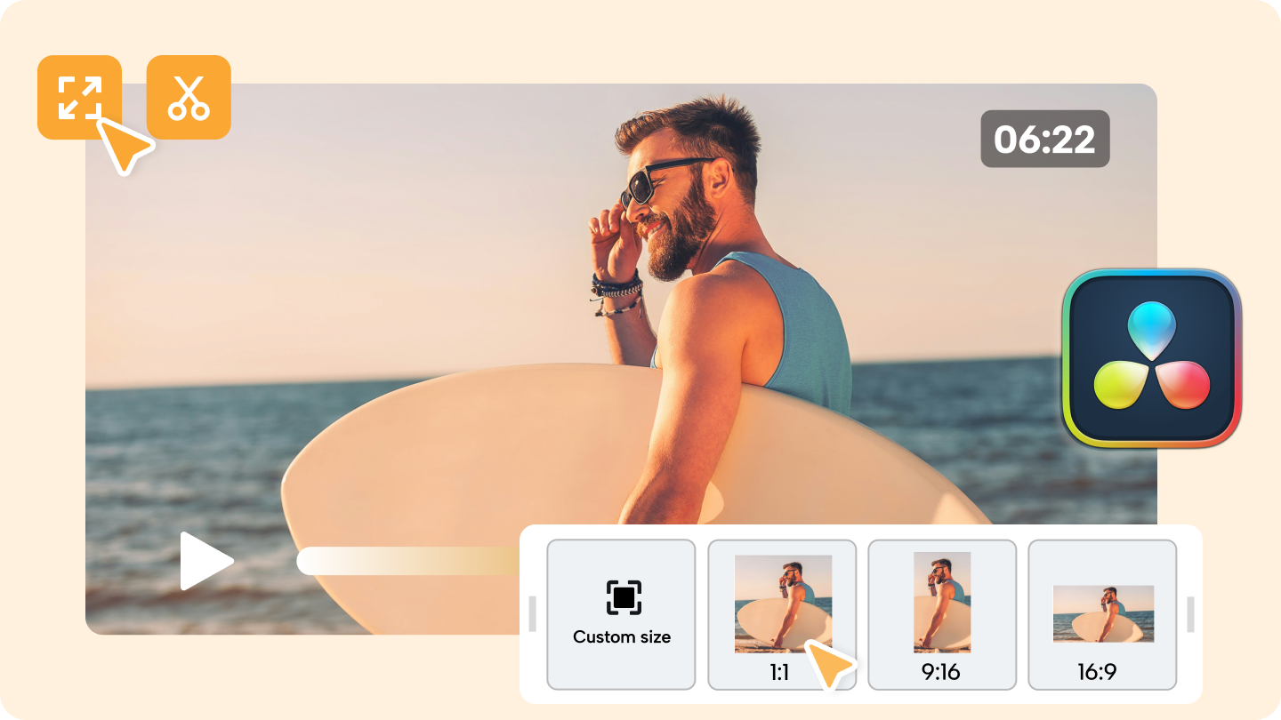 دافينشي حل إعادة تأطير الذكية