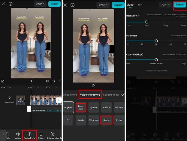 CapCut mobile app is a versatile tool with an AI-powered voice changer feature