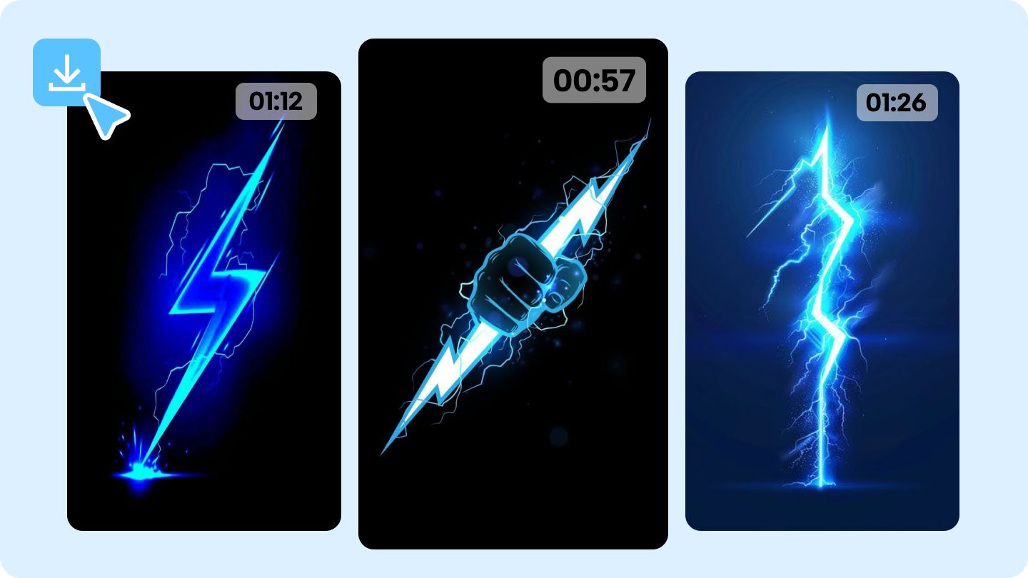 light effect video download